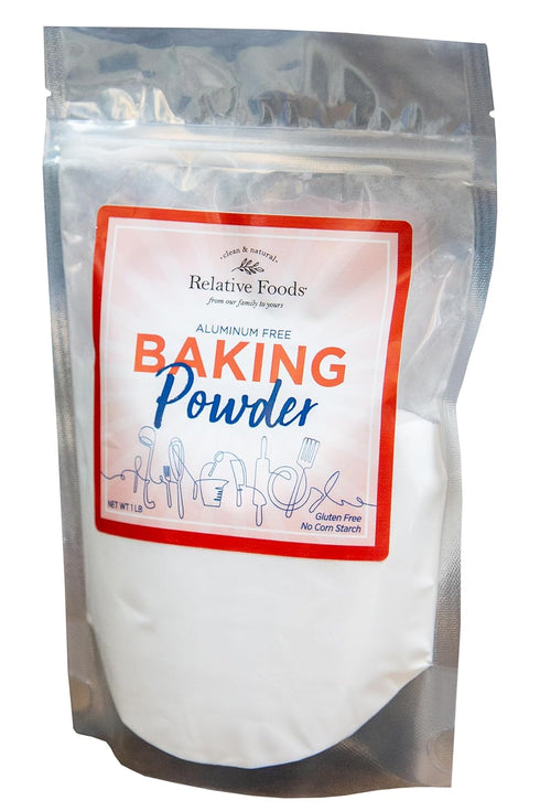 Baking Powder, 1 Pound Aluminum Free, Corn Starch Free, Double Acting, Gluten Free, Premium Leavening Agent