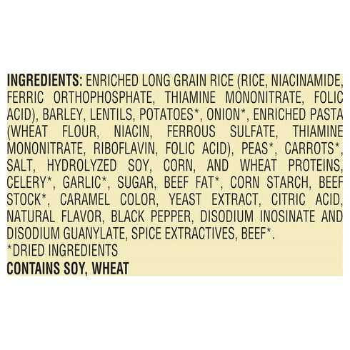 8.1 (Pack 6) Bear Creek Soup Mix, Vegetable Beef, Ounce