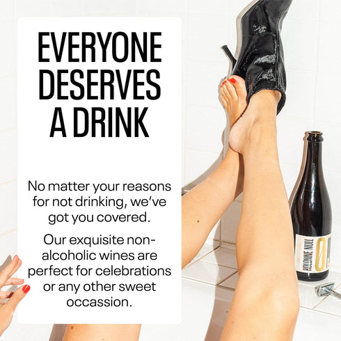 1, 25.4 oz (750 ml) Kolonne Null Cuvee Sparkling No. Non-Alcoholic Bubbly | Fine Perlage, Balanced & Elegant |
