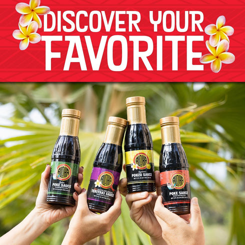 1/2 Aloha Shoyu - Spicy Gluten-Free Hawaiian Teriyaki Sauce - gallon