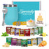 Birthday Gift Set with Stainless Tumbler, 15 Assorted Teas, 10 Honey Straws,