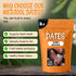 2 lb Oh! Nuts Jumbo Medjool Dates - Dried Dates - - Unpitted Medjool Dates - No Sugar Added - Dehydrated Fruit Snack