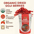 2 Lbs Anna and Sarah Organic Dried Goji Berries, in Resealable Bag