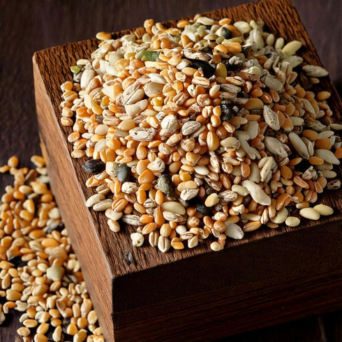 9 3lb Mixed Grains Mixed Rice with Sweet Brown Rice, Barley, Wild Sweet Rice,Mung Bean, Millet, and More
