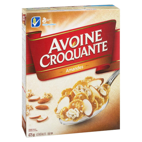 Oatmeal Crisp 475g/16.7oz, Almond, (Imported from Canada)