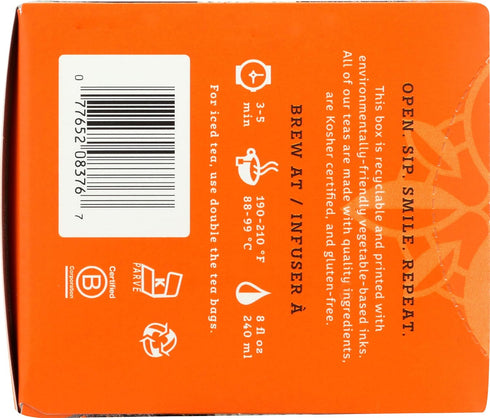 18 Decaffeinated Tea-Pumpkin Spice - - Bag