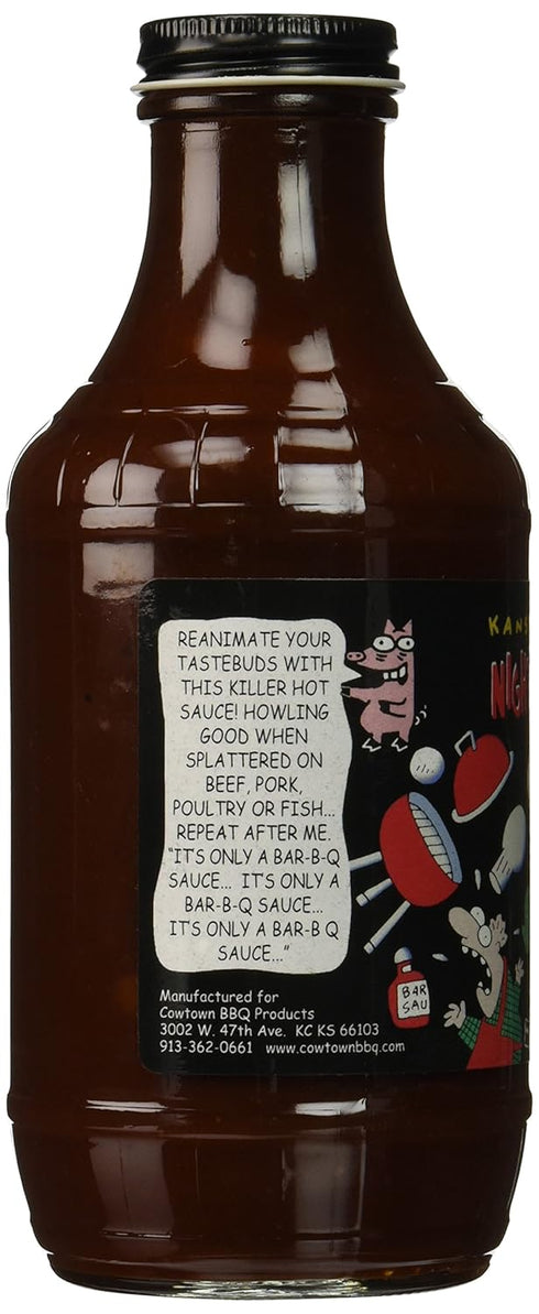 Cowtown Night Of The Living BBQ Sauce, 18 oz