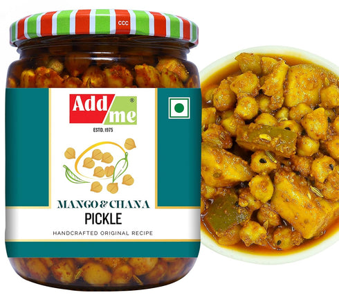 Add me Rajasthani Mango Chana Chole Achar 500 gm Chickpeas aam ka Pickle 500gm