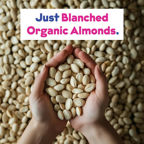 27 7 JOI Organic Almond Milk Base, Unsweetened Plain Concentrate - Servings in Glass Jar, Paste / Butter, Blend