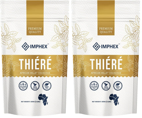 Imphex Thiere | Cherreh | African Millet Couscous For Dinner | 500g