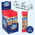 (1.5 Oz. Pack 12) Blue Diamond Almonds, Smokehouse Flavored Snack Nuts, Single Serve Bags Tubes
