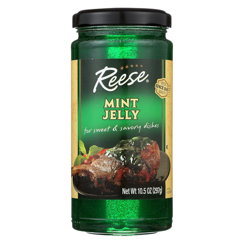 Reese Jelly, Mint Sauce, 10.50 Ounce (Pack of 12)