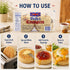 12.5 oz (pack 1) Duffys Crumpets British Breakfast Bread, Soft and Airy, Perfect for Toasting, Holds Butter and Jam