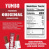 Summer 2 oz 5 Count Pack YUMBO Original Sausage Sticks, High Protein Snacks, Gluten-Free, Low Carb, Keto, Ready-to-Eat