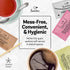 Packets 500 Pack Sweetmo Sugar for Coffee with Serving Tray + Stirrers Ct Kosher Variety Sweeteners with Cane Sugar
