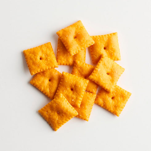 Annie's Organic Cheddar Squares, Baked Cracker Snacks, 7.5 oz