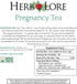 Herb Lore 65 Organic Pregnancy Tea - Servings Loose Leaf - Raspberry Leaf Tea for Pregnant Women - First Trimester