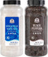 52USA Himalayan White Salt (Coarse Grain) 39 oz + Whole Black Peppercorns