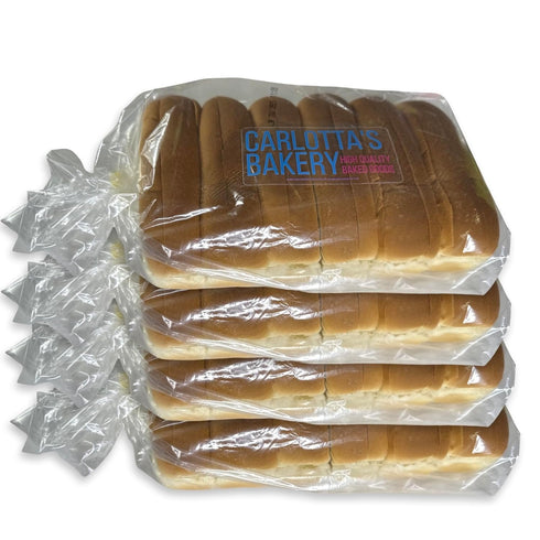 Carlotta's Bakery (4 Pack (24 Lobster Rolls, Split Top Buns, New England Style Rolls Buns)