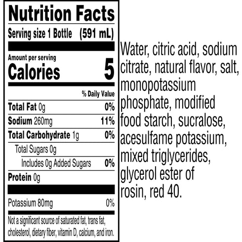20oz 8 Pack, Gatorade Thirst Quencher Zero Sugar Sports Drink, Strawberry Kiwi, Bottles, Electrolytes for Rehydration