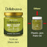 12.34 oz (350 Dellabuona CRUNCHY Pistachio Cream VALUE JAR g) Glass Jar Smooth and velvet with Pistachio Crunch