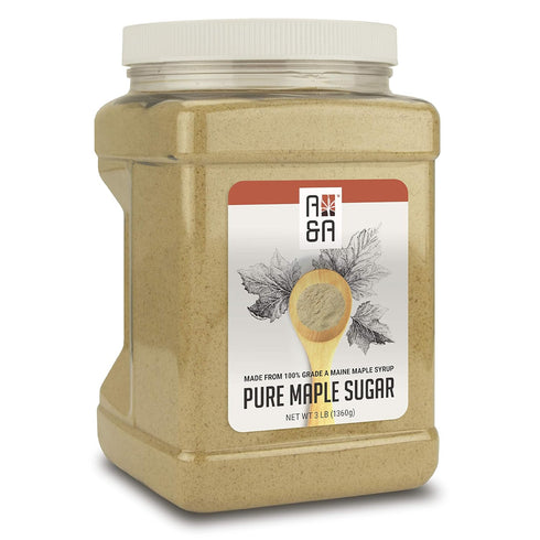 A&A Maple Pure Maple Sugar - 48 Oz -