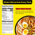 immi 100% Packaged 6 Pack Spicy "Beef" Ramen, Plant Based, Keto Friendly, Low Carb, High Protein, Noodle Meal Kit