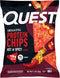 Quest Nutrition Tortilla Style Protein Chips, Hot & Spicy, 19g of Protein,