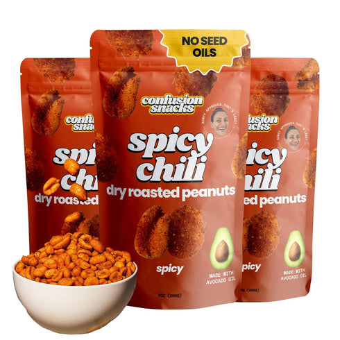 Confusion Snacks Chili Spiced Hot Peanuts Spicy Snacks with a Hot &