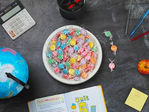 3 Assorted Fruit Starlights - Pounds - Pinwheel Fruit Candies - Fruit Flavored Hard Candy - Individually Wrapped
