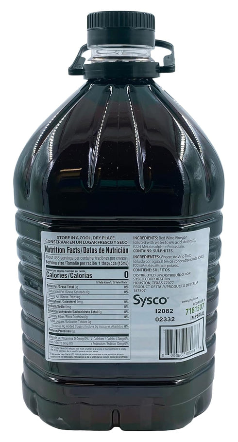 Arrezzio 1.32 Red Wine Vinegar | Imported from Italy | Gallon