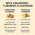 Go-Yogik Lakadong Turmeric Powder - 5.3oz, High Curcumin, Lab Tested, Superfood, Traditionally Grown from India