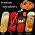 Noble Createaprototype 4 Packed(4-Pack Spicy Strip Small Gluten Latiao Snack Food - Chinese Special Classic Handmade