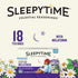 18 Celestial Seasonings Sleepytime Tea Plus Melatonin, Caffeine Free, Celestial Seasonings Herbal Tea, Bag Box