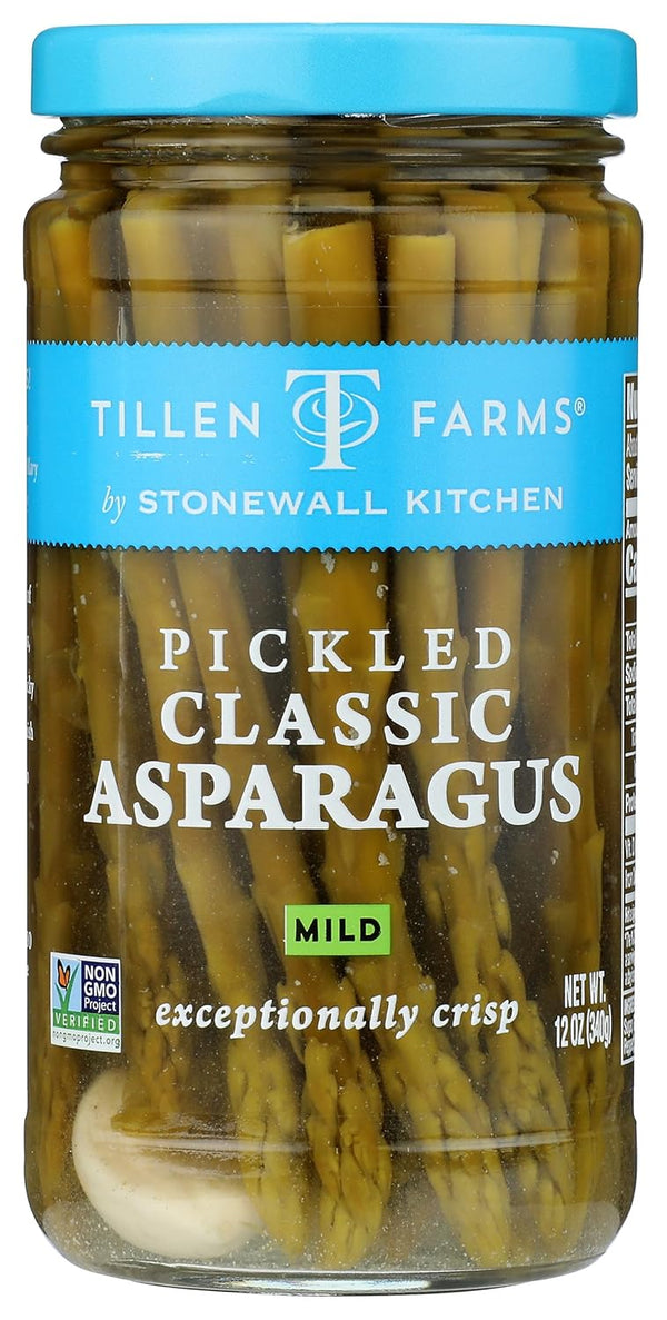 tillen farms Pickled Crispy Asparagus, 12 oz