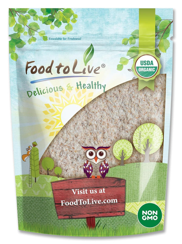 Food to Live Organic Einkorn Whole Wheat Flour, 8 Ounces Finely Milled,