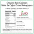 2 Jiva Organics Raw Organic Cashews (Whole) Pound Bag