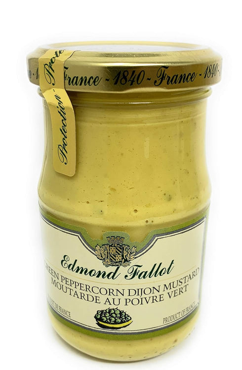 Edmond Fallot 2 Pack) Mustards (Green Peppercorn Dijon Mustard