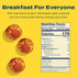 Frozen 12.7 oz Feel Good Foods Gluten Free Buttermilk Pancake Balls | Breakfast Snacks |