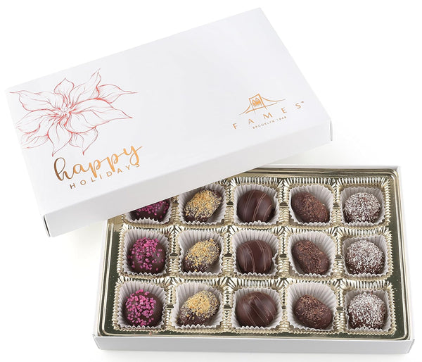 Holiday Xmas Chocolate Gift Box - Delicious Kosher Dairy Free, Egg Free