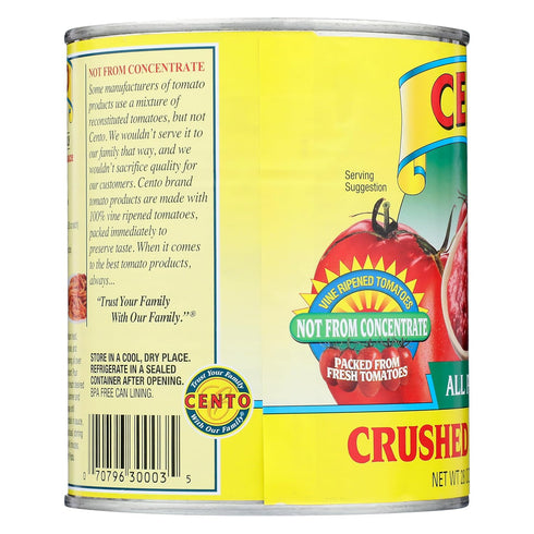 Cento 28 Foods, Crushed Tomatoes, Ounce