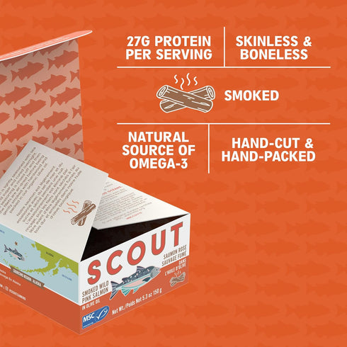 150 Scout Wild Pink Salmon, GR