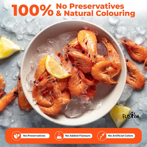 1 8oz Fusion Select Pk Uncooked Prawn Crackers - Multi-Colored Shrimp Chips for Sharing, Serving Snack Platters at