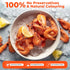 1 8oz Fusion Select Pk Uncooked Prawn Crackers - Multi-Colored Shrimp Chips for Sharing, Serving Snack Platters at