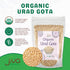2 LB Jiva Organic Urad Gota Bag (Whole Urid White) - Vegan, Non GMO