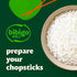 7.4 (Pack 1) Bibigo Korean Sticky White Rice, Microwavable, Zero Trans Fat, Ounce