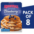 25.2-Ounce (Pack 8) Krusteaz Complete Pancake Mix, Blueberry Pancake Mix, Box