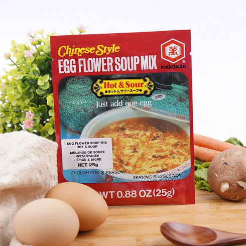 Kikkoman Hot & Sour Soup Egg Flower