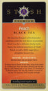 20 Count Stash Tea Black Tea Peach