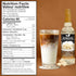 25.4 oz Syruvia Coffee Syrup, White Chocolate Flavored Syrup for Drinks, Lattes, and Desserts fl